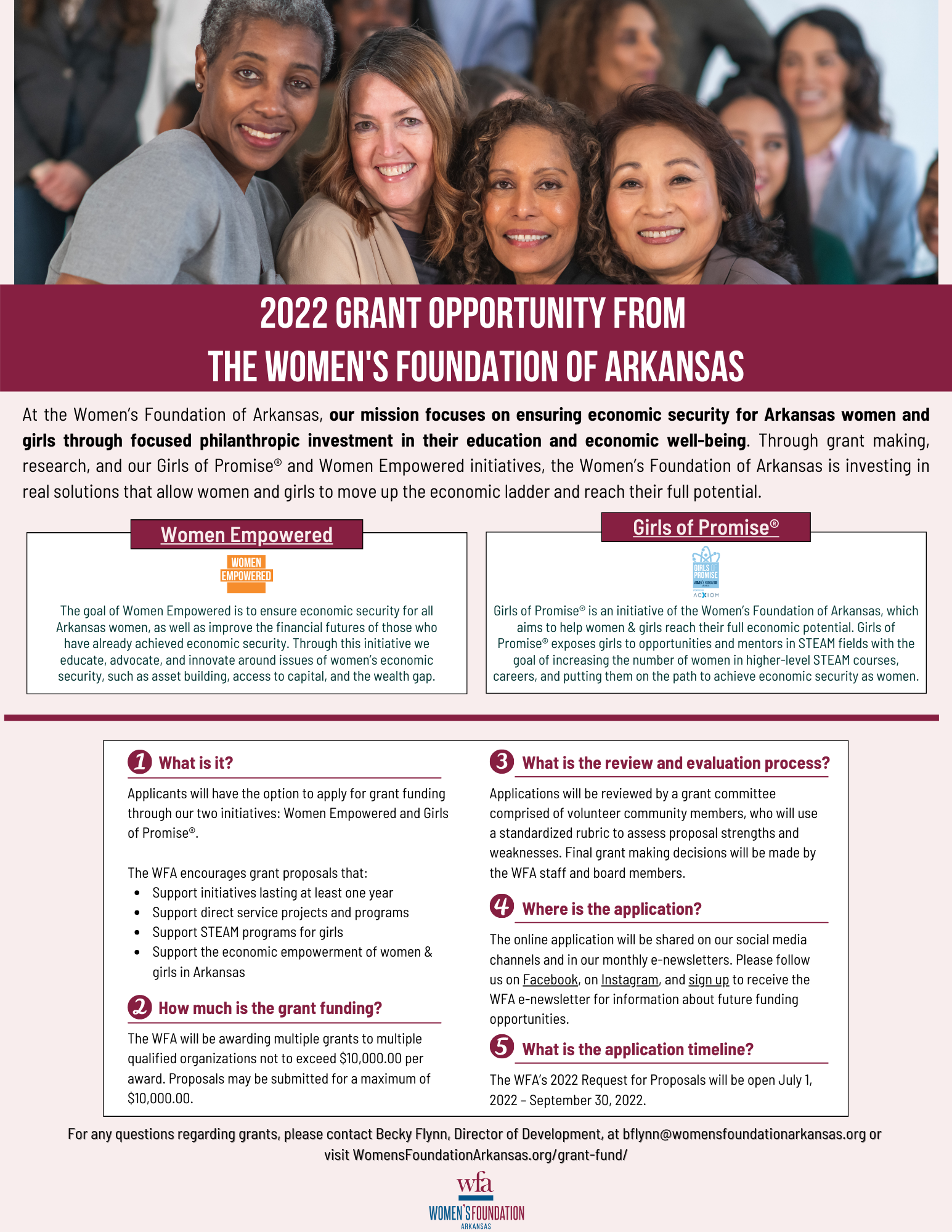 Grants - Women's Foundation Of Arkansas